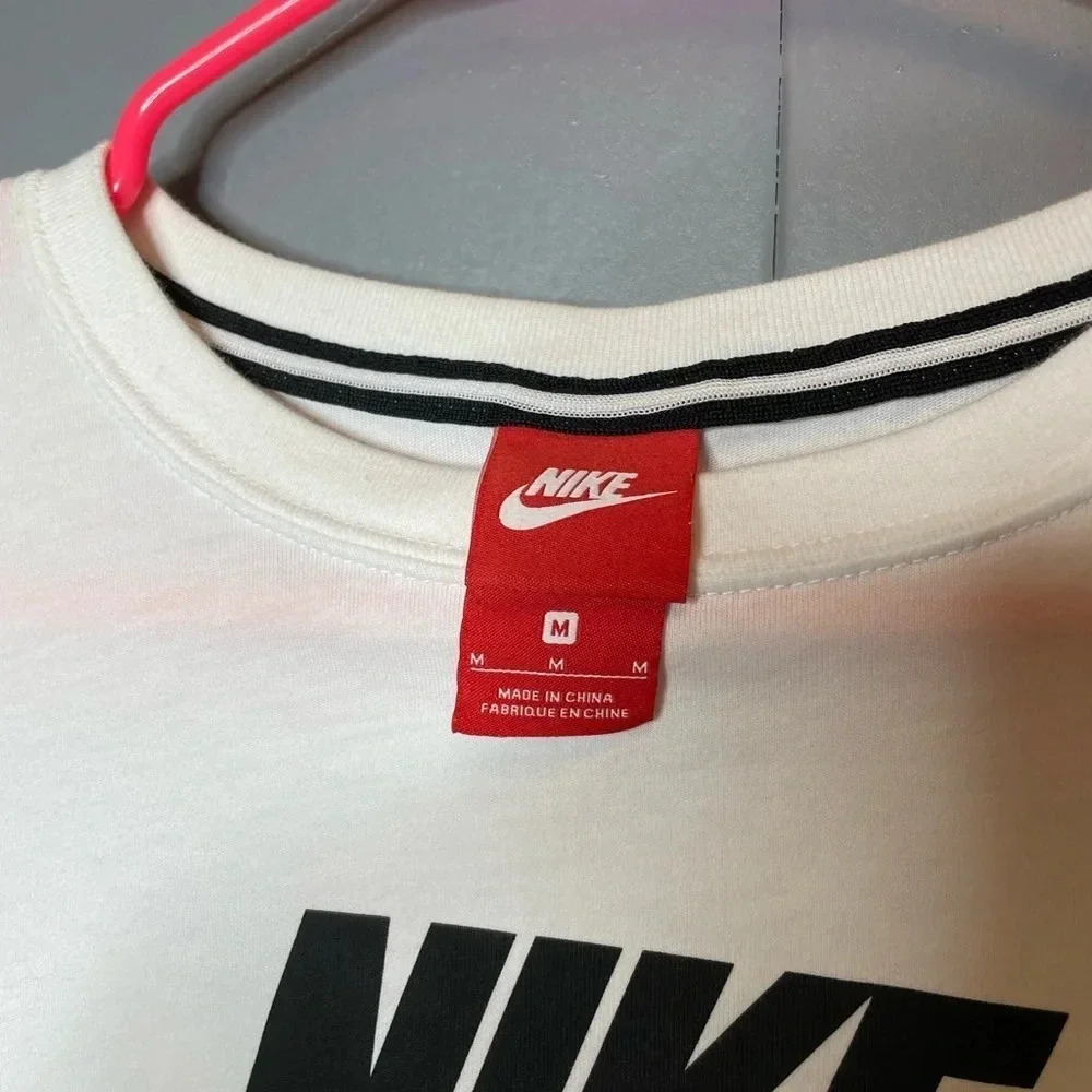 Nike white long sleeve tshirt size medium - Picture 4 of 4